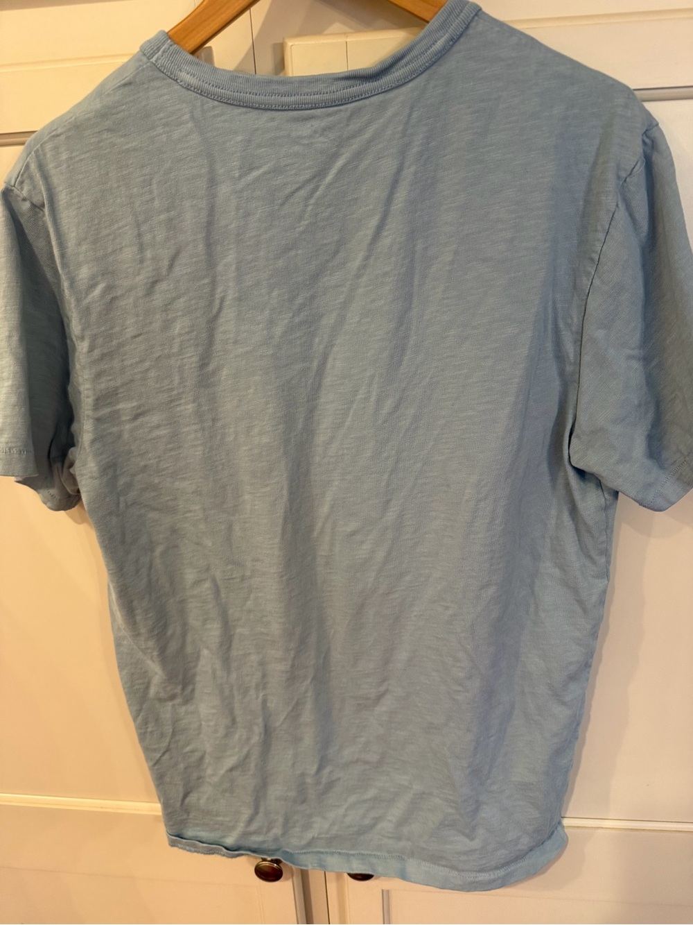 J. Crew Men’s Light Blue Pocket Tee - Picture 4 of 4